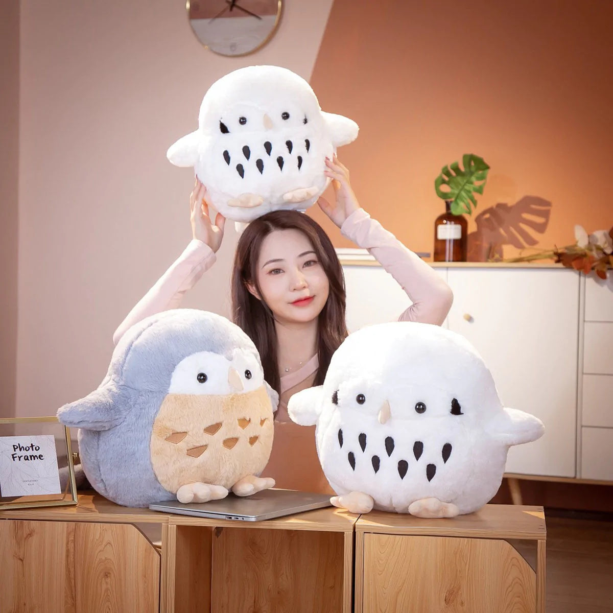 Kawaii Chonky Owl Plushie