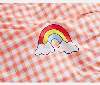 Cute Colorful Rainbow Bedding Set