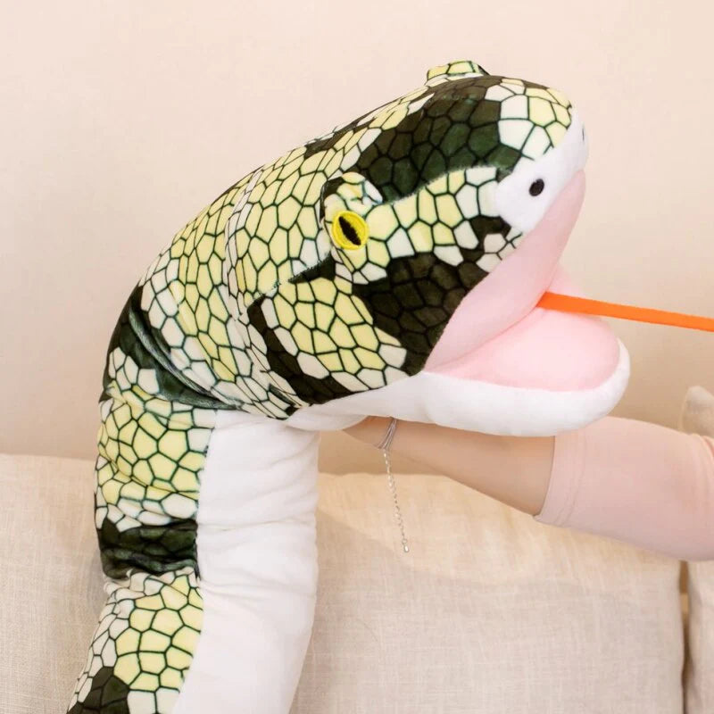 Diablo & Ivy the 63" Kawaii Snake Stuffed Animal Plushies