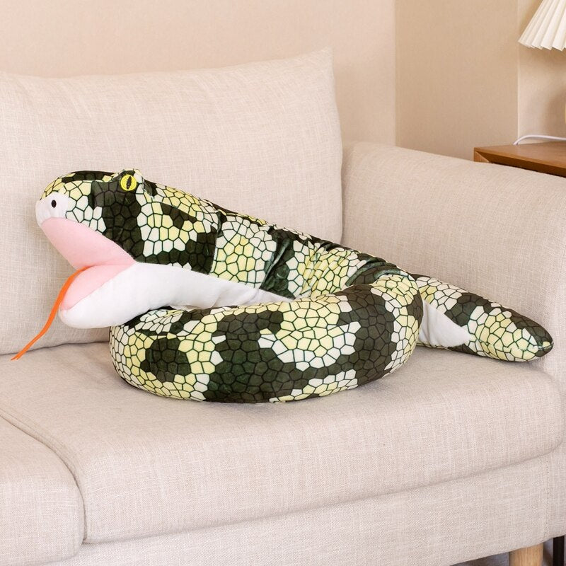 Diablo & Ivy the 63" Kawaii Snake Stuffed Animal Plushies