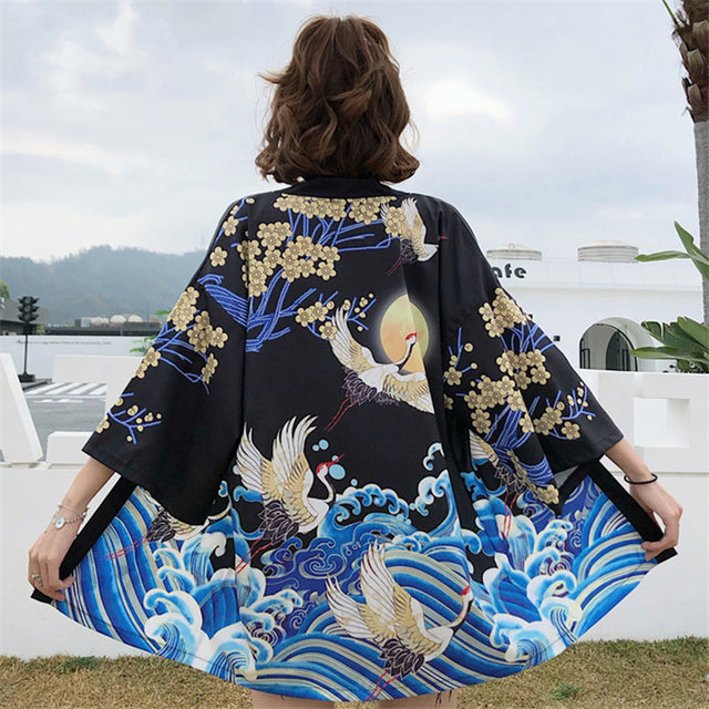 Ladies on sale kimono cardigan