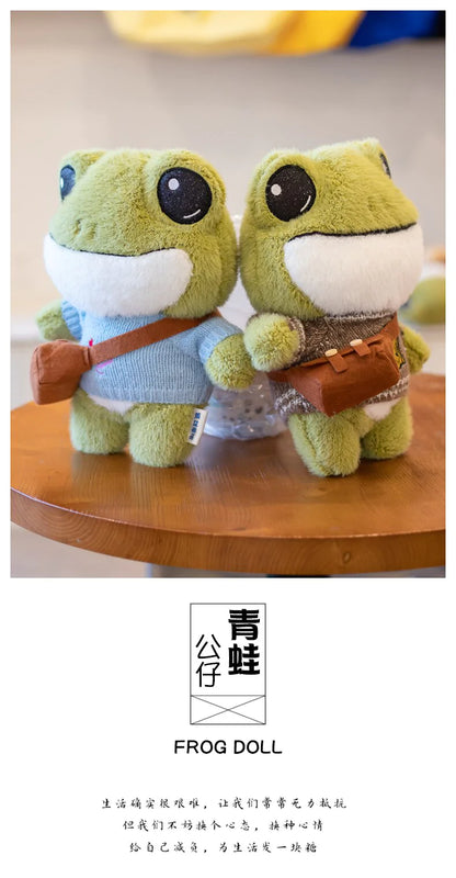 Finley the Mini Frog Kawaii Stuffed Animals Plushies Collection