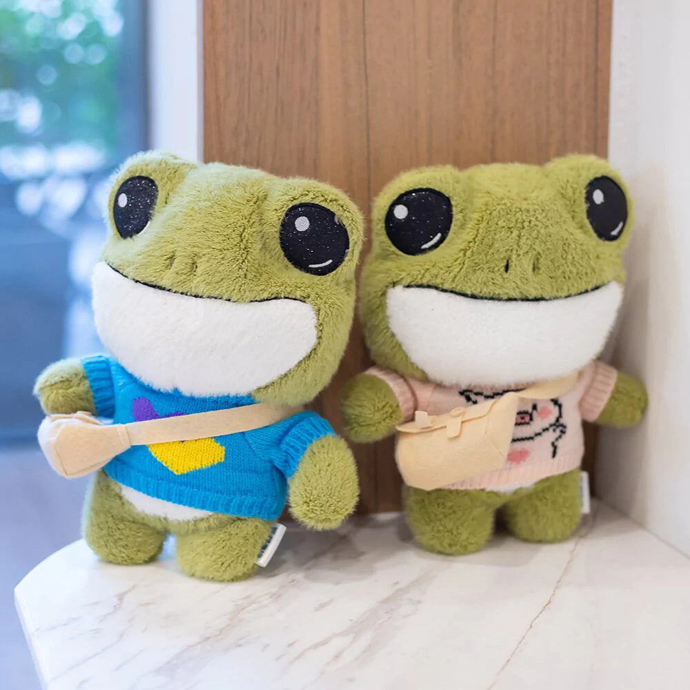 Finley the Mini Frog Kawaii Stuffed Animals Plushies Collection