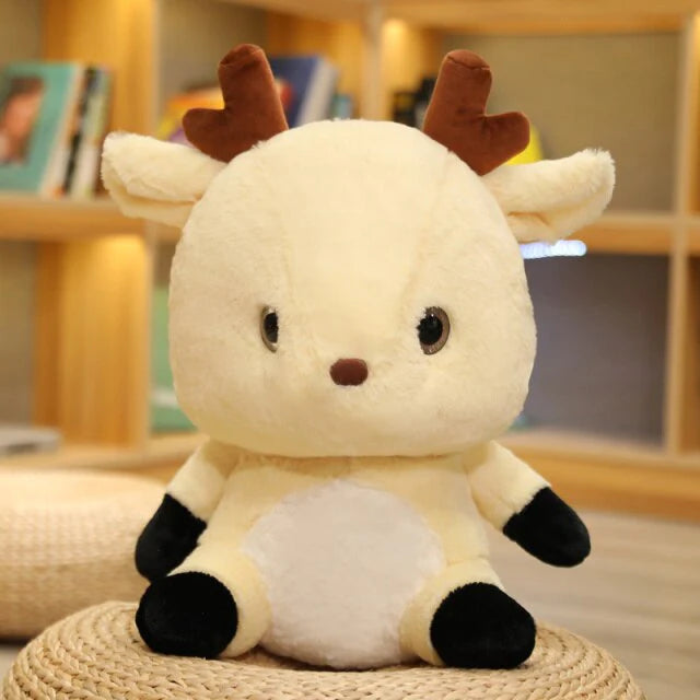 Fluffy Kawaii Reindeer Stuffed Animals Plushies