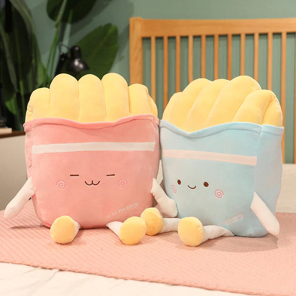 24cm Frites Chat French fries cat Peluche Chat Kawaii Frites