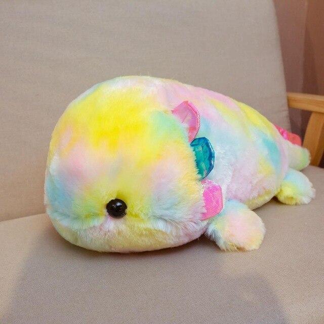 Kawaii Fuzzy Galaxy Axolotl Stuffed Animal Plushies