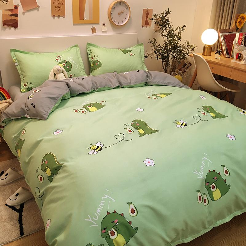 Dinosaur single shop bed set