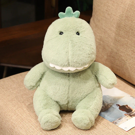 Hajiro the Goofy Green Kawaii Dinosaur Stuffed Animal Plushies