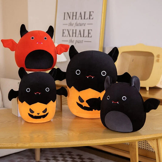 Halloween Kawaii Devil Pumpkin Bat Stuffed Animals Plushies