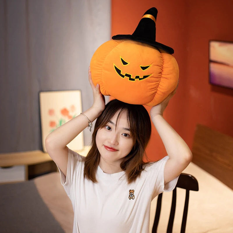 Halloween Kawaii Pumpkin Black Hat Plushies Collection