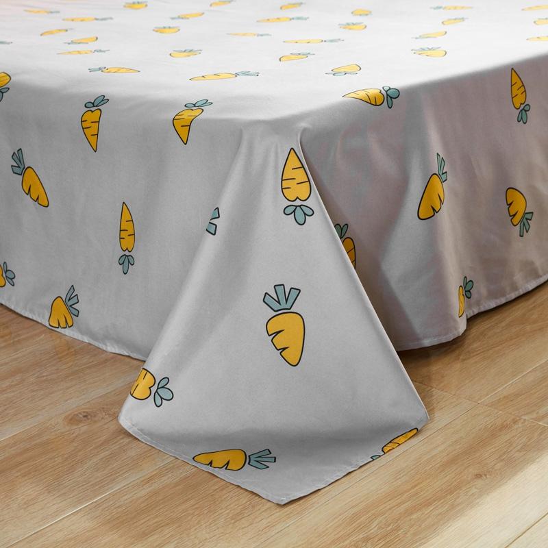 Happy Everyday Cute Bunny and Sweet Carrot Bedding Set
