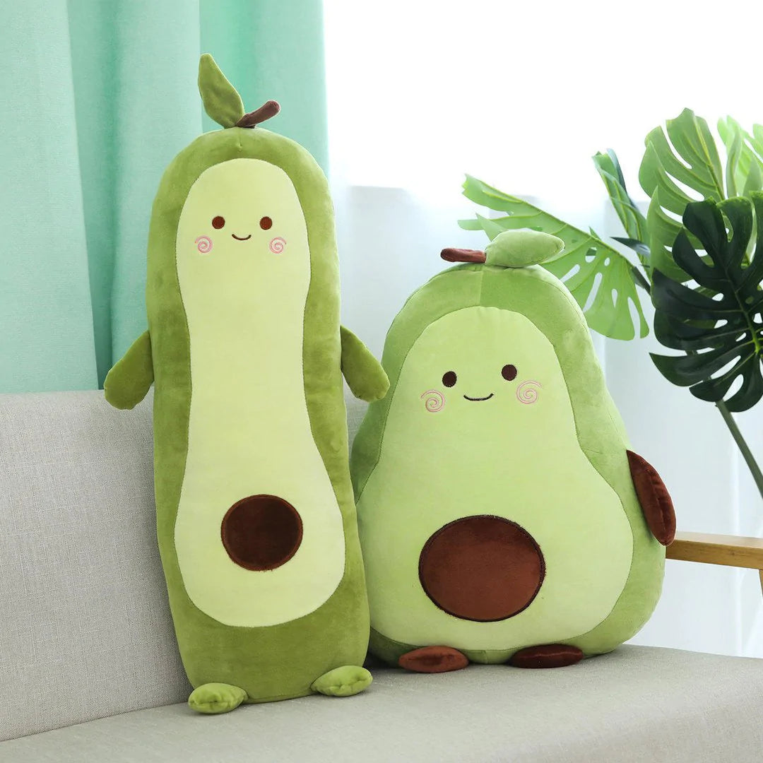 Kawaii Happy Green Avocado Plushie