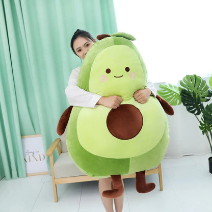 Kawaii Happy Green Avocado Plushie