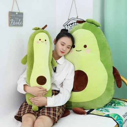 Kawaii Happy Green Avocado Plushie