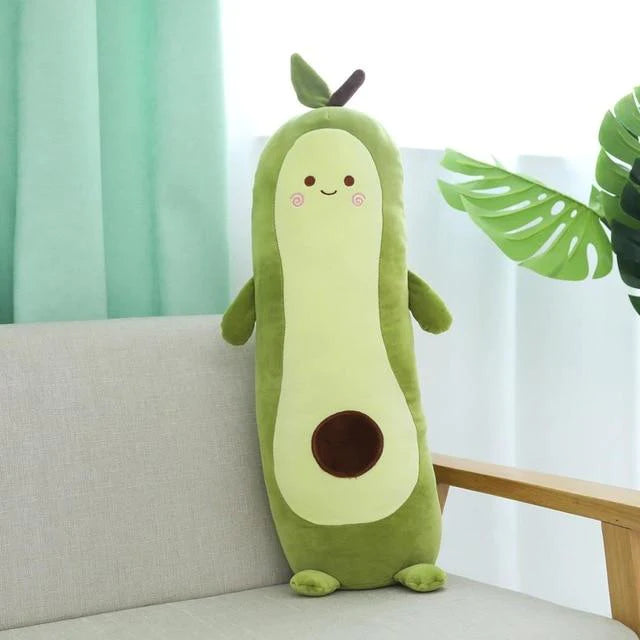 Kawaii Happy Green Avocado Plushie