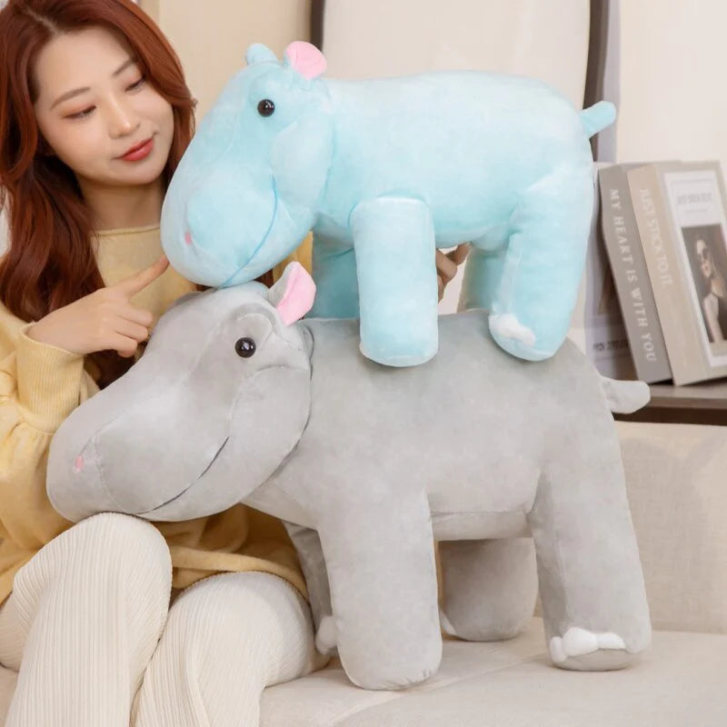 Happy Hippo Stuffed Animals Kawaii Plushies