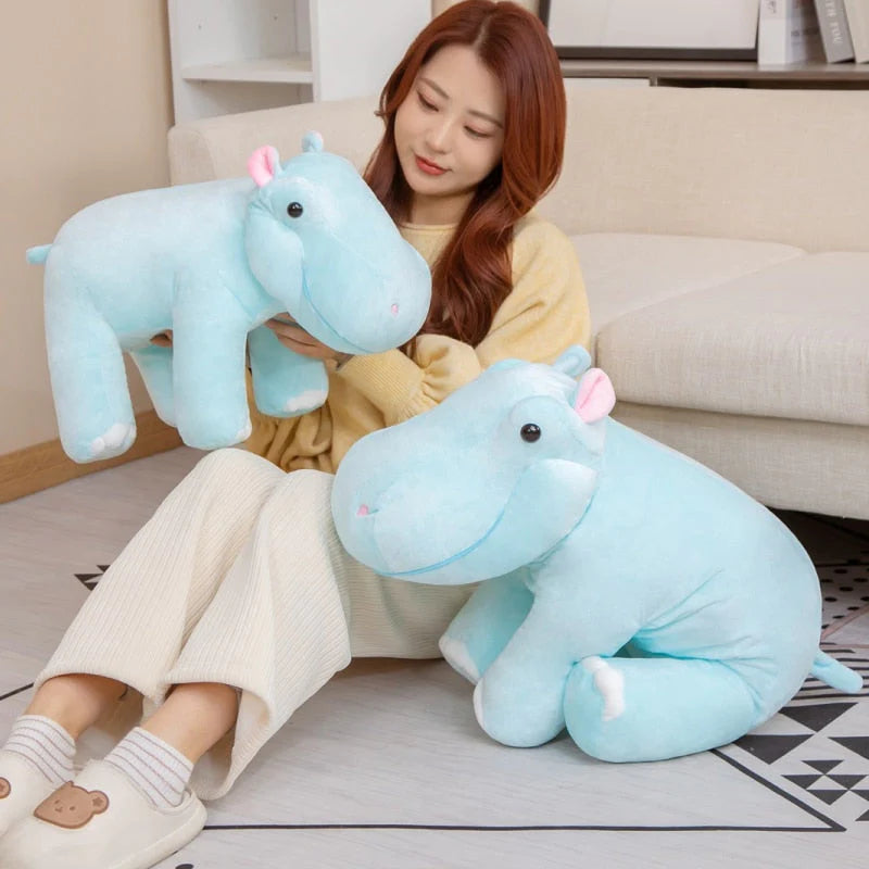 Happy Hippo Stuffed Animals Kawaii Plushies