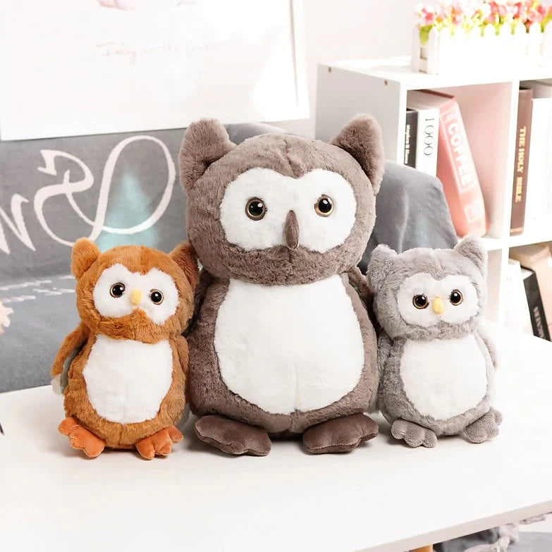 Hooting Kawaii Owl Stuffed Animals Plushies