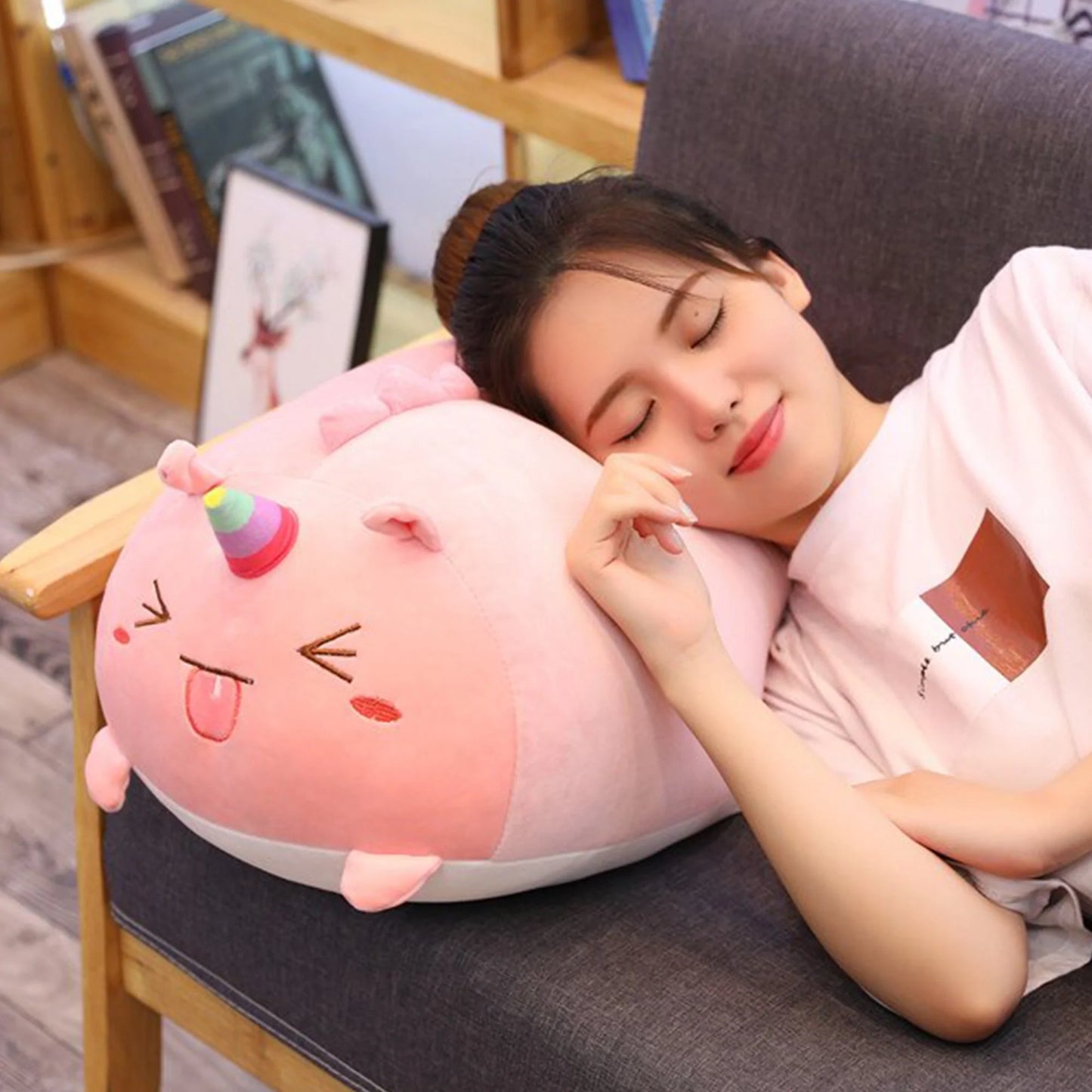 Kawaii Huge Sleeping Buddies Plushies Collection