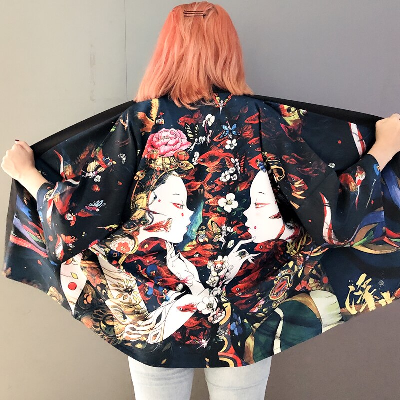 Japanese short outlet kimono jacket