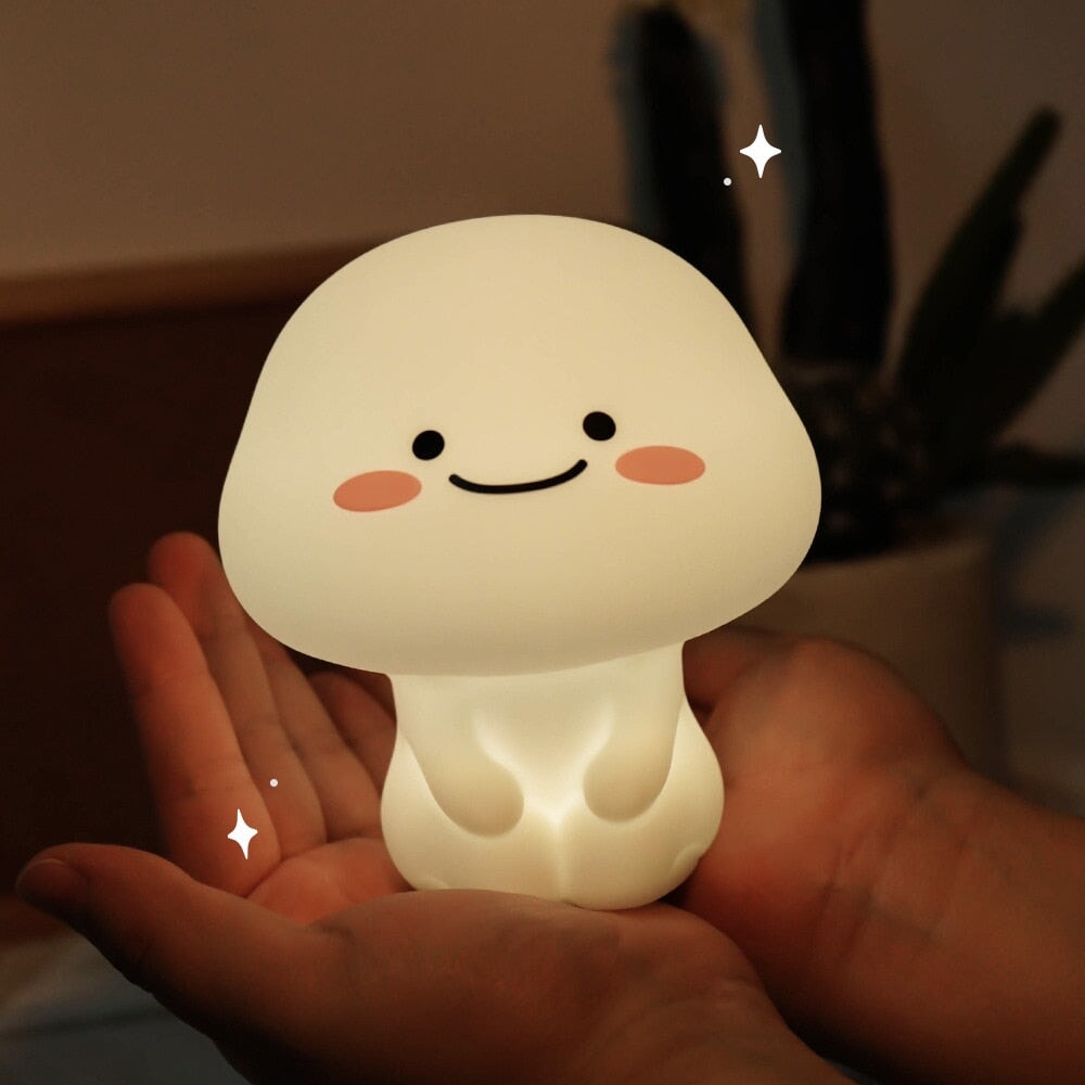 Kawaii Animated Marshmellowboy LED Night Light