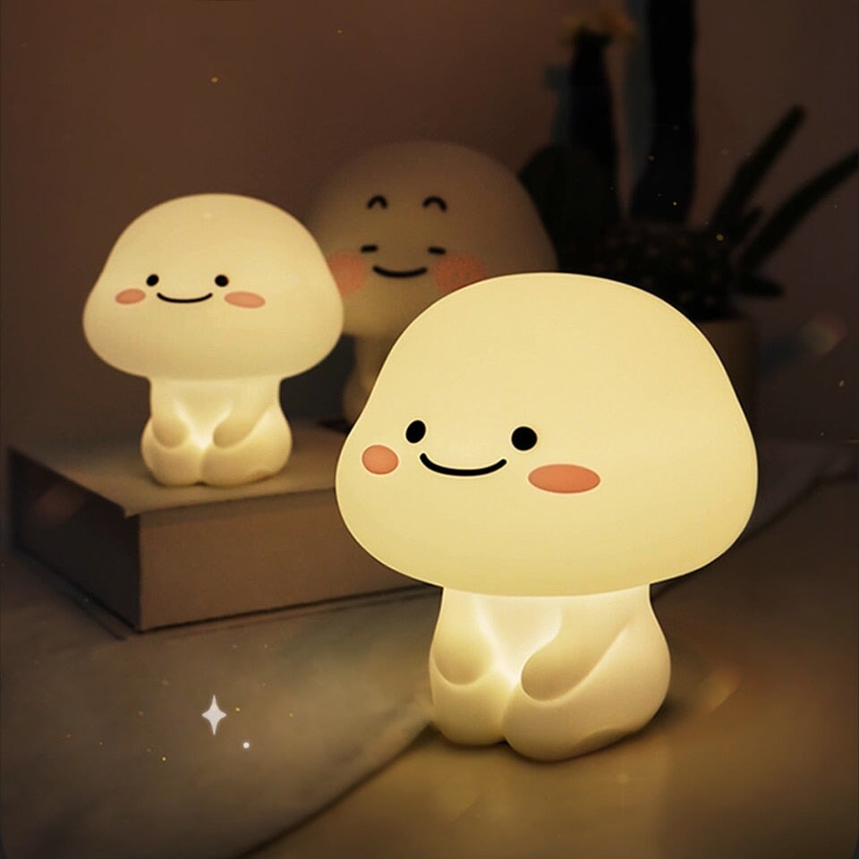Kawaii Animated Marshmellowboy LED Night Light