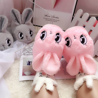 Kawaii Bunny Plush Slippers