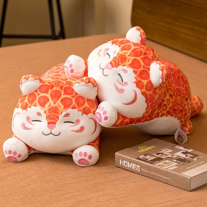 Kawaii Chubby Orange Leopard Plushies