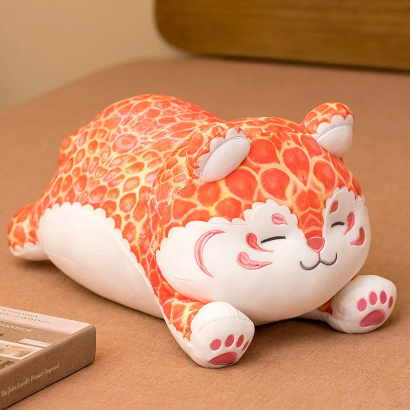 Kawaii Chubby Orange Leopard Plushies