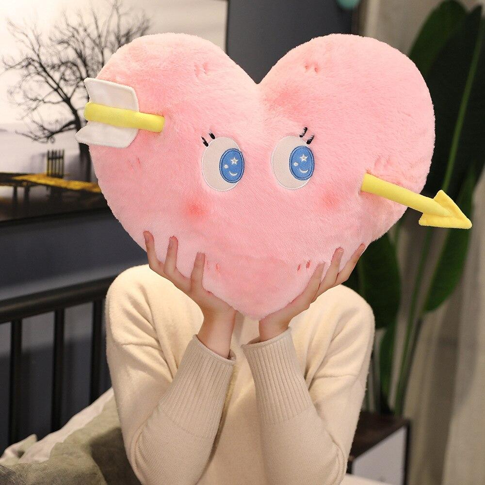 Kawaii Cupid Love Heart Pillow Plushies