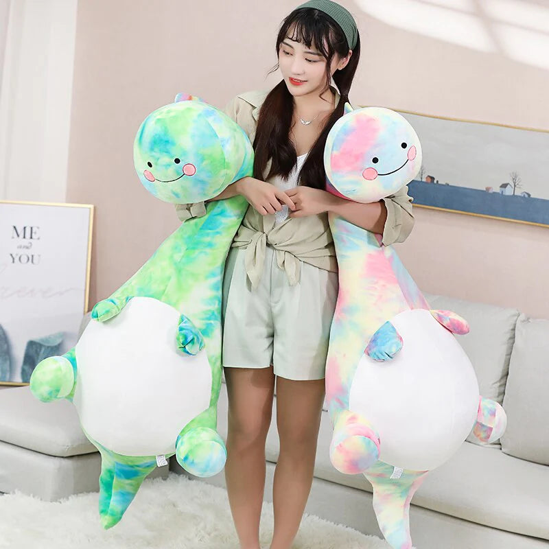 Kawaii Galaxy Rainbow Long-neck Dinosaur Plushie