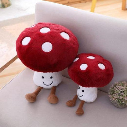 Kawaii Red Mushroom Plushie
