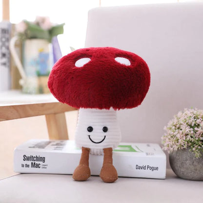 Kawaii Red Mushroom Plushie