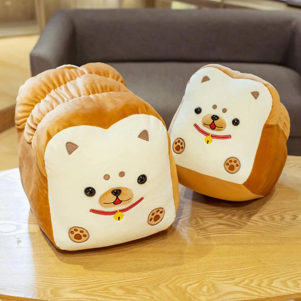 Kawaii Toasted Shiba Bread Plushies