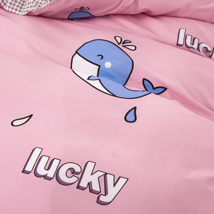Kawaiies Lucky Whale Bedding Set