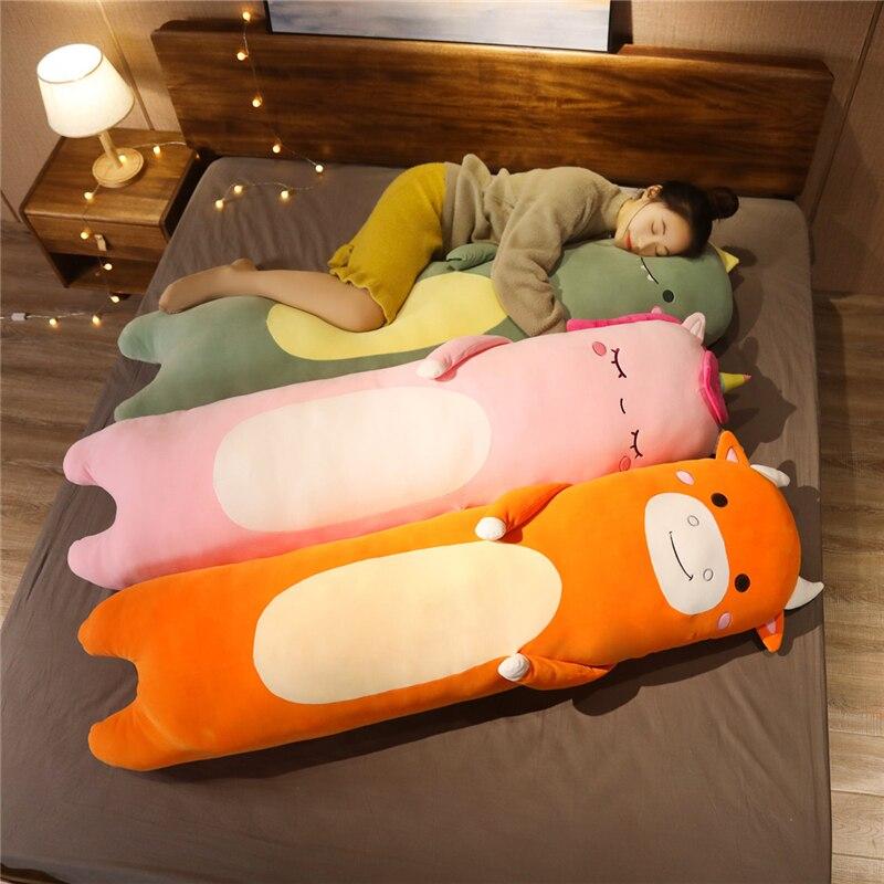 Stuffed animal hot sale body pillow