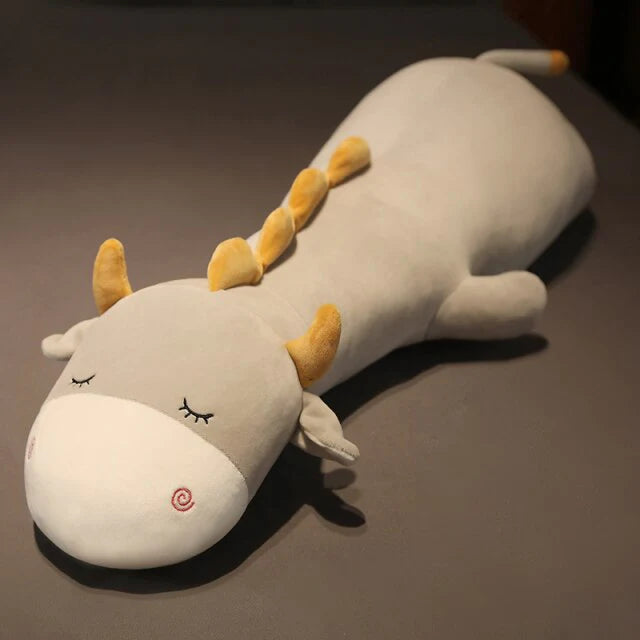 Long Cuddly Kawaii Hippo Cow Sheep Plushies