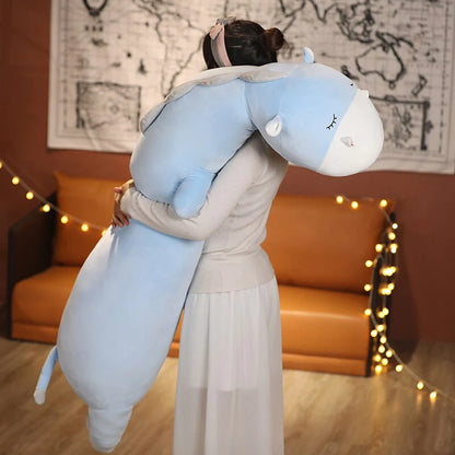 Long Cuddly Kawaii Hippo Cow Sheep Plushies