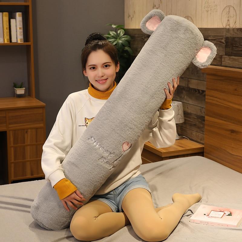 Long Fluffy Kawaii Animal Body Pillow Plushies