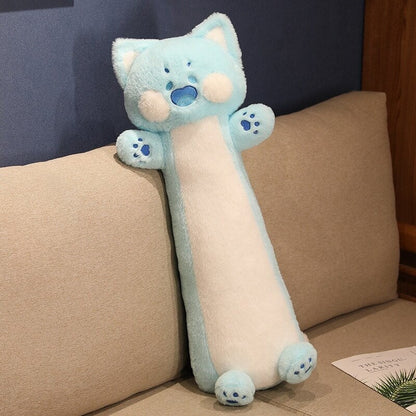Long Snuggly Kawaii Fluffy Fox Plushies