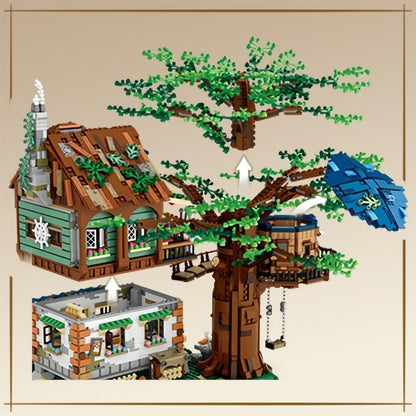 Micro Forest Tree House Building Set