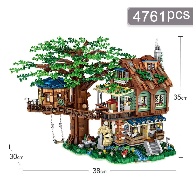 Micro Forest Tree House Building Set