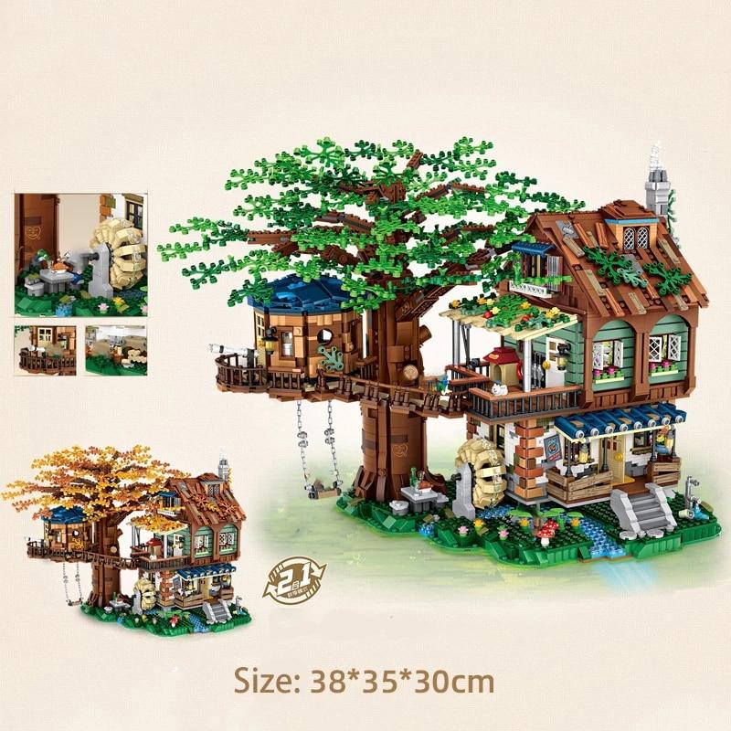 Micro Forest Tree House Building Set