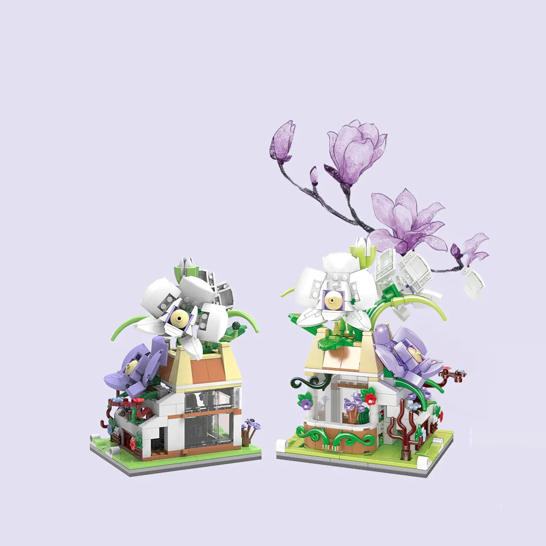 Micro Sakura Cherry Blossom and Orchid Stores