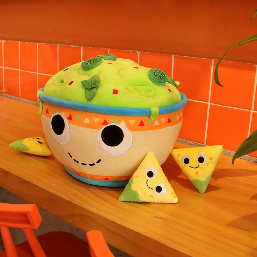 My Kawaii Salad Bowl with Tortilla Chips Plushies