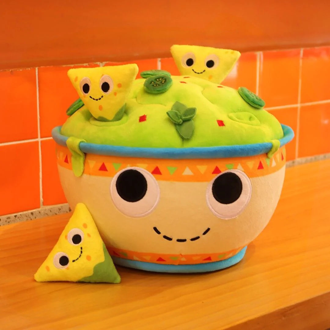 My Kawaii Salad Bowl with Tortilla Chips Plushies