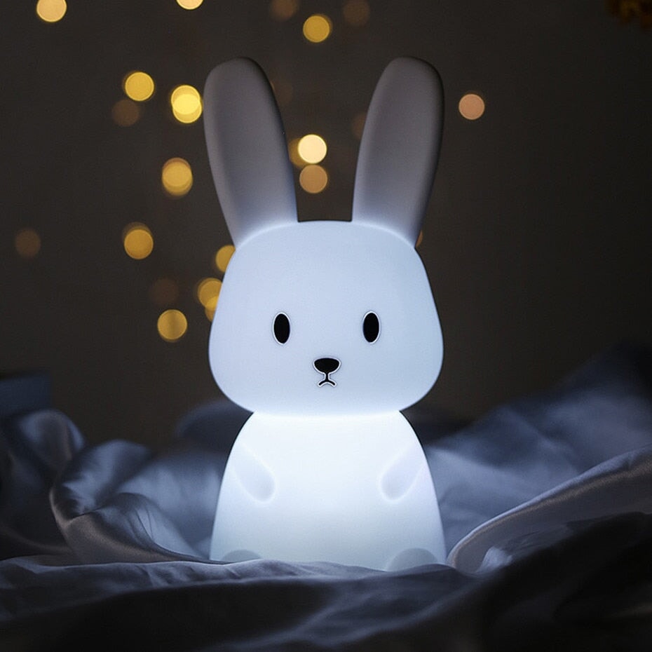 Owl Giraffe Rabbit Buddies LED Night Light Collection