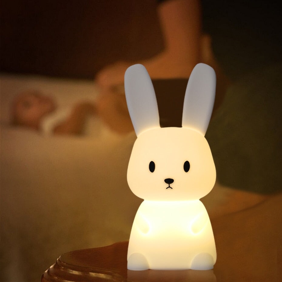 Owl Giraffe Rabbit Buddies LED Night Light Collection