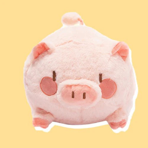 Kawaii Penny Pig and Benny Boar Plushies