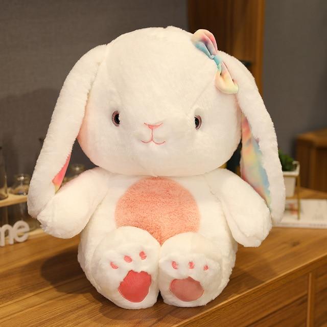 Rainbow bunny online stuffed animal